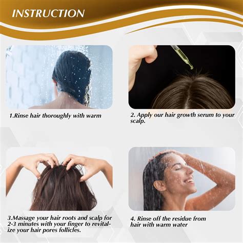 Hair Growth Serum Biotin Hair Regrowth Oil Prevent Hair Loss And Natural Serum For Thicker