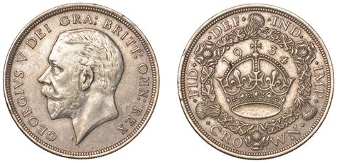 George V 1910 1936 Crown 1934 ESC 3647 S 4036 Very Fine And