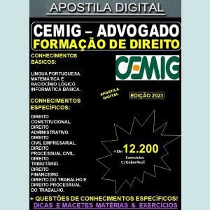 APOSTILA CONCURSO CEMIG 2023 Editora Multimídia