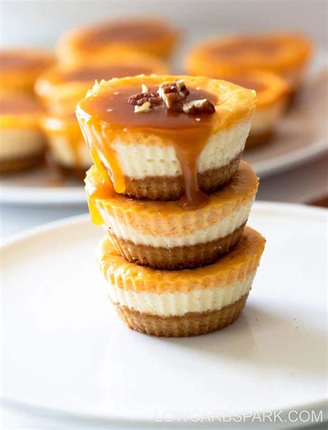 Keto Pumpkin Cheesecake Cupcakes Low Carb Spark