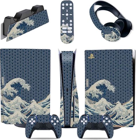 Nowskins The Great Wave Off Kanagawa In Premium Ps Skin Set For