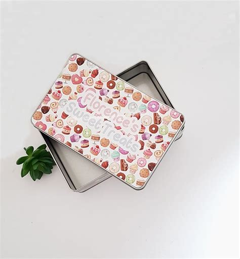 Sweet Treats Tin Personalised Sweet Tin Custom Sweet Box Sweet Box