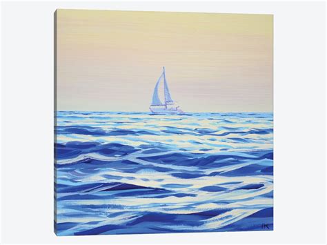 Yacht Travel Canvas Art Print By Iryna Kastsova Icanvas