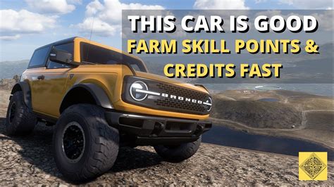 Forza Horizon 5 Farm UNLIMITED Skill Points Money FAST In EARLY