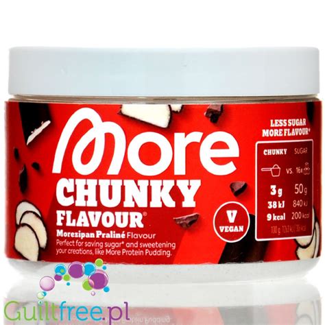 More Nutrition Chunky Flavor Morezipan Praline wegański aromat