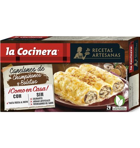 Comprar Canelones La Cocinera Champi Ones Y Boletus G Canelones