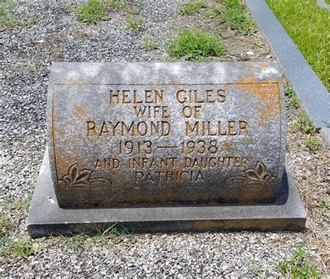 Helen Shepherd Giles Miller Find A Grave Memorial