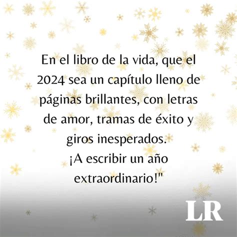 100 FRASES para Año Nuevo 2024 mensajes y saludos para compartir este