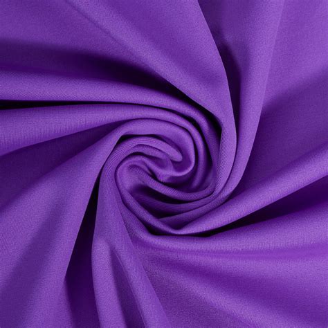 Purple Matte Milliskin Nylon Spandex Fabric Way Stretch Wide Sold