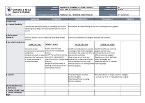 Star Observation Technique Teacher S Actions Actions Of Learners