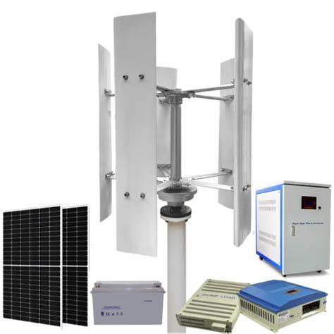 Kw To Kw Vertical Wind Turbine For Wind Power Wind Generator Solar