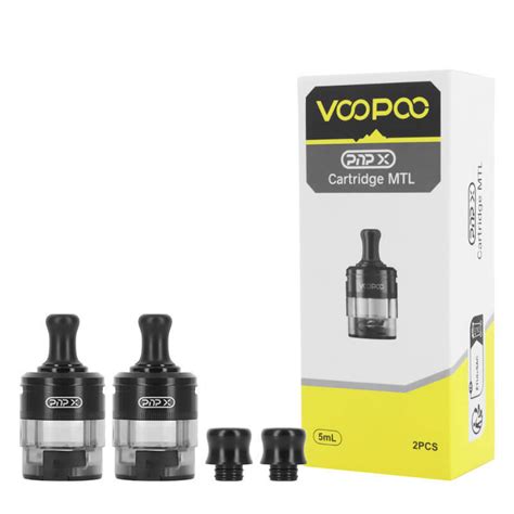 Voopoo Pnp X Mtl Cartridge 5ml Capacity Magnetic Connector Aandl