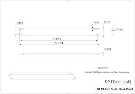 5 Pack Of 1u Blank Panel Metal Rack Mount Filler Panel For 19in Server