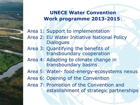 PPT Two Global Transboundary Water Conventions A Catalyst For