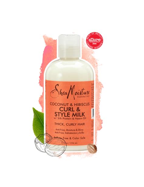 Shea Moisture Coconut Hibiscus Curl And Style Milk