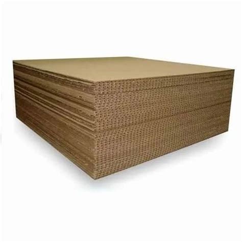 Brown Corrugated Packaging Sheet GSM 120 150 At Rs 70 Kilogram In