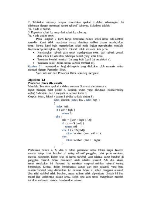 Terjemahan Bahasa Indonesia Foundation Of Algorithm By Richard