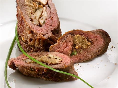 Mushroom Stuffed Beef Rouladen Recipe