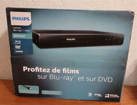 Philips Bdp Hdmi Blu Ray Dvd Player With Remote New