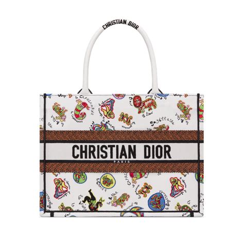 Dior Dior Book Tote バッグ ミディアム Dior Zodiac エンブロイダリー 36 X 275 X 165 Cm