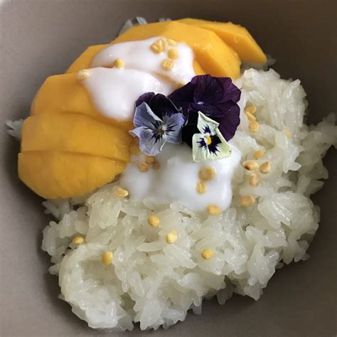 Thai Mango Sticky Rice Khao Neow Mamuang Bellyful Life Sticky Rice