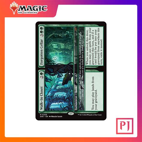 Mtg Walk In Closet Forgotten Cellar Dsk Green Rare Normal