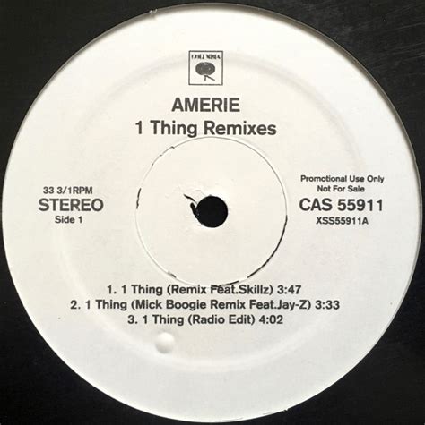 Amerie - 1 Thing Remixes (Vinyl) | Discogs