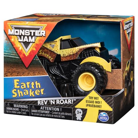 Monster Jam Official Earth Shaker Rev N Roar Monster Truck 1 43