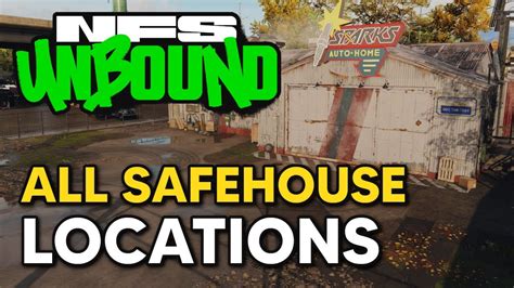 Need For Speed Unbound All Safehouse Locations How To Unlock Them