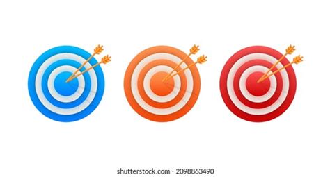 3d Business Target Set Emoji Icon Stock Illustration 2261393049 ...