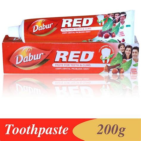 Dabur Red Toothpaste 200 G Ubicaciondepersonascdmxgobmx