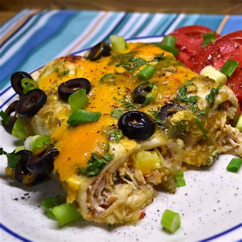 Sour Cream Chicken Enchilada Casserole Recipe