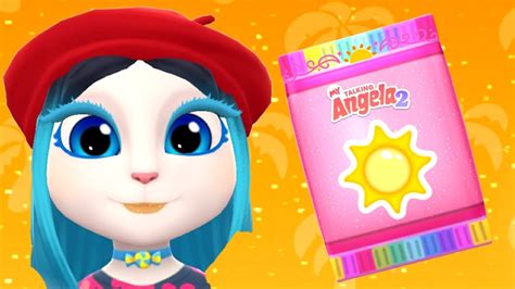 Mega Summer Update 🍉🏖️ My Talking Angela 2 Gameplay Walkthrough Episode 154 Youtube