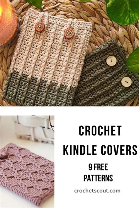 Free Crochet Kindle Cover Patterns Crochet Scout