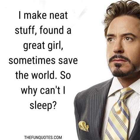 Best Of Robert Downey Jr Quotes:Iron Man Quotes - THEFUNQUOTES