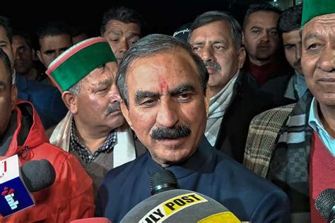 Himachal Pradesh Crisis Nine More Mlas In Touch With Us Claimed By Disqualified Himachal