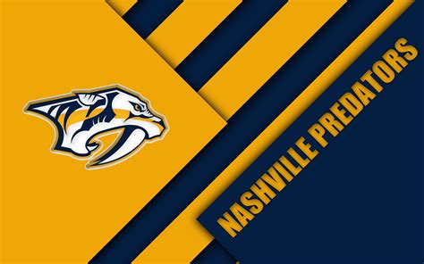 Nashville Predators, Logo, Emblem, NHL wallpaper - Coolwallpapers.me!