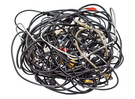 Messy Cords Cables Stock Photos Royalty Free Messy Cords Cables Images