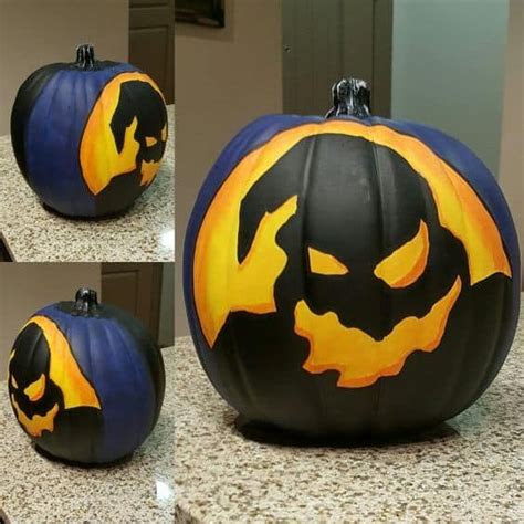 Scary Halloween Painted Pumpkin Ideas Creative Pumpkin Painting