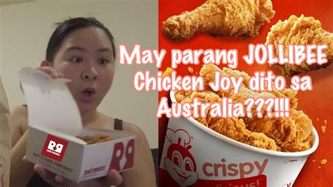 Jollibee Chicken Joy Sa Australia Youtube