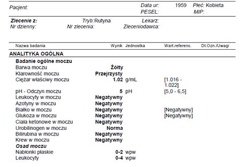 Badanie Moczu U Dziecka Normy I Interpretacja Wynik W Pobieranie The