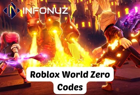 Roblox World Zero Codes (June 2023) | infonuz