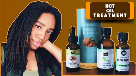 Hot Oil Treatment On Locs Youtube