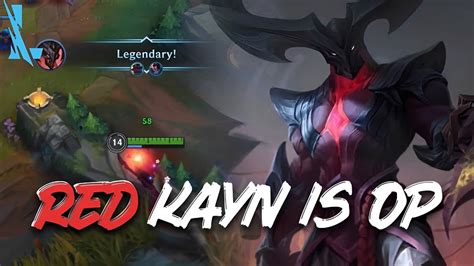 Red Kayn Is Still Op Than Blue Kayn League Of Legends Wild Rift