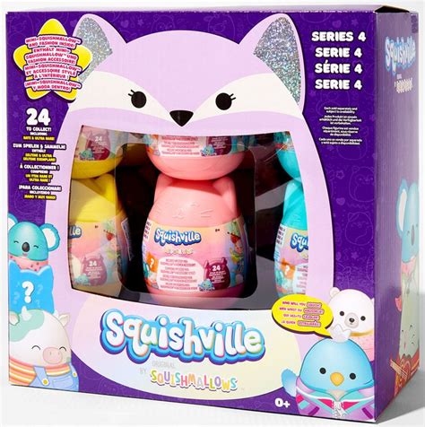 Squishmallows Squishville Series 4 Random Mystery Mini Plush Pack