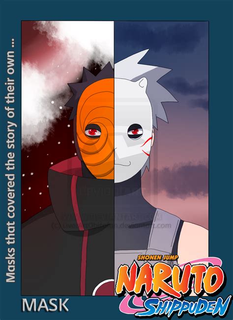 Obito Kakashi MASK color by LiverArtObitofan on DeviantArt