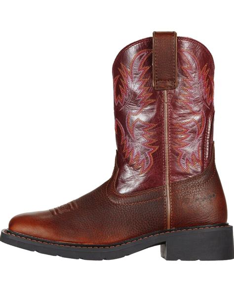 Ariat Womens Steel Toe Krista Western Work Boots Boot Barn