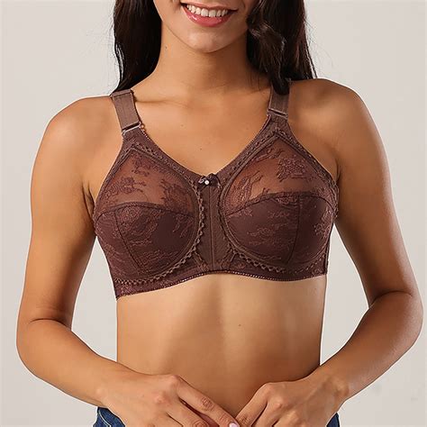 Mothers Day Tawop Daisy Bras For Older Women Summer Wireless Sexy Lace