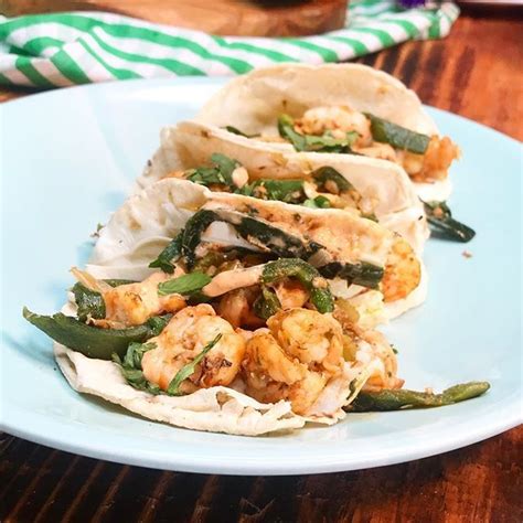 La Forma Mas Facil De Cocinar Perfecto Tacos Gobernador Con Camarones