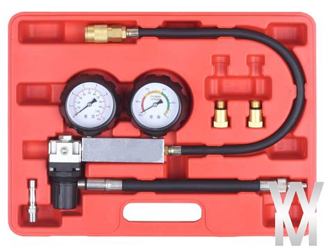 New Cylinder Leak Detector Tester Compression Leakage Kit Set Petrol